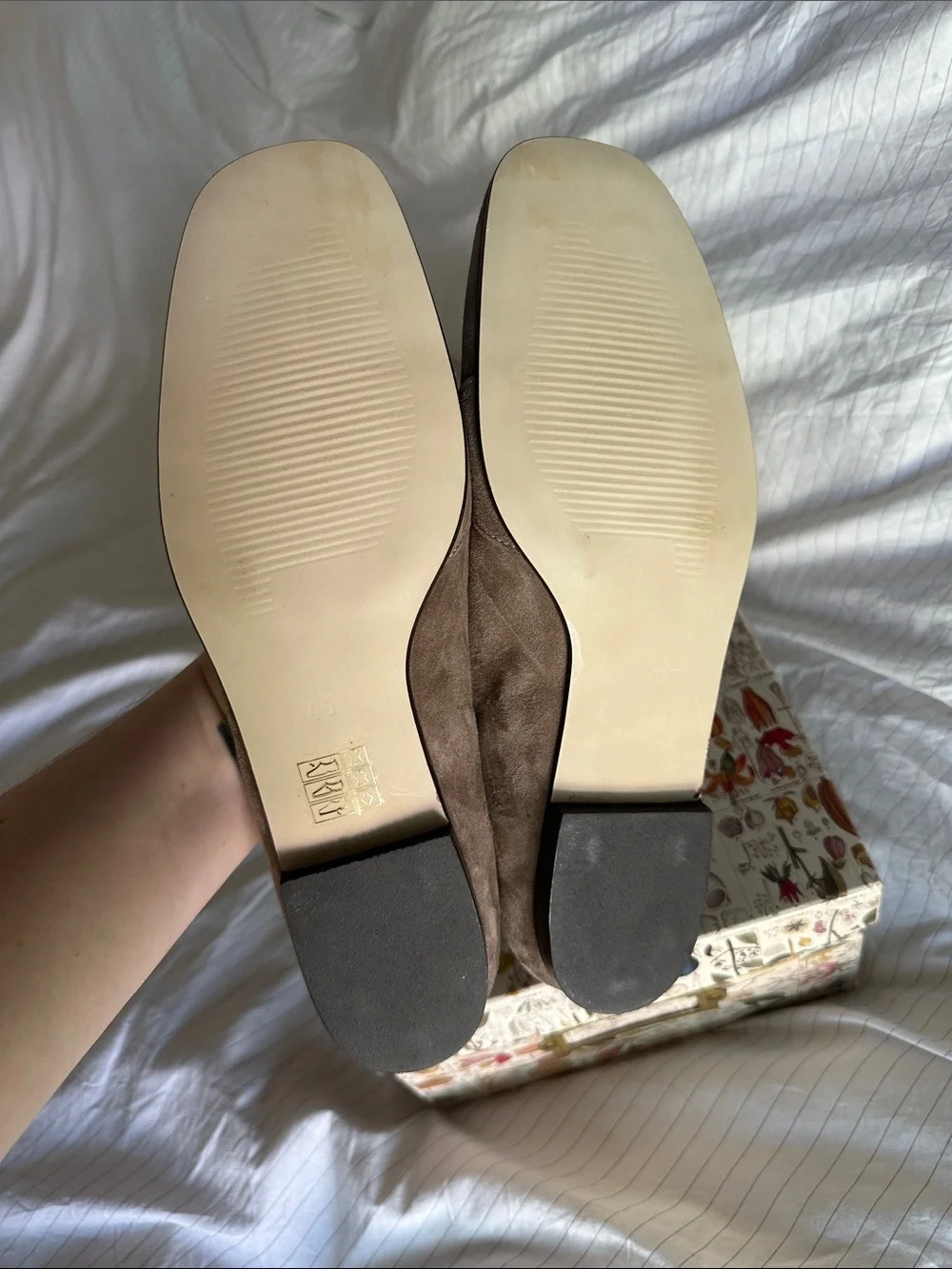 Boden - Taupe Suede Tassel Driving Loafers - 9.5